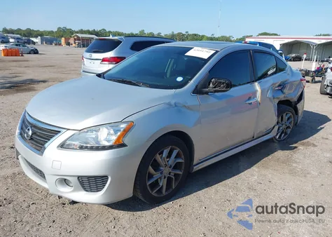 2014 Nissan Sentra S z USA, uszkodzony, nr VIN 3N1AB7AP3EY231560